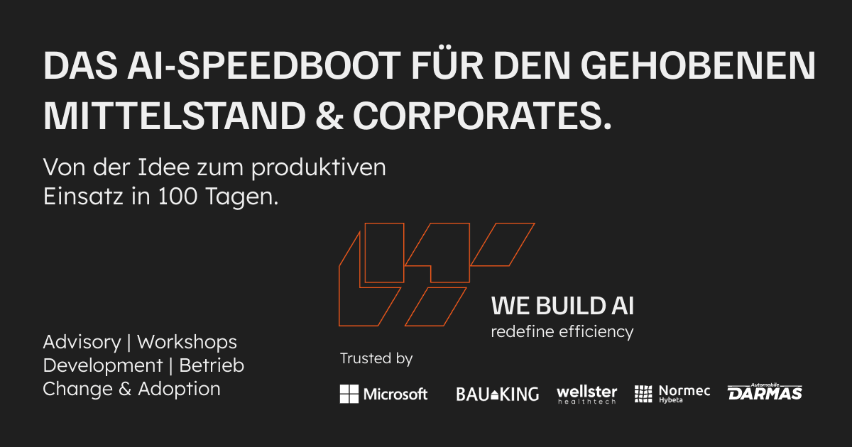 Logo von WEBUILDAI GmbH