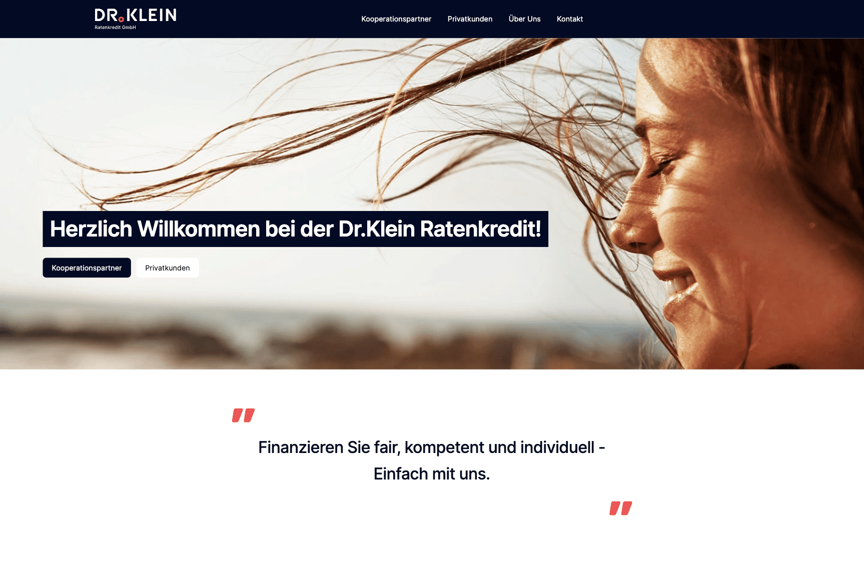 Logo von Dr. Klein Ratenkredit GmbH