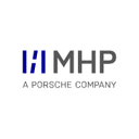 MHP – A Porsche Company Logo