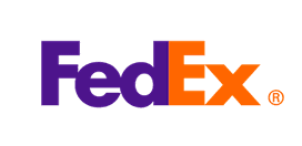 Logo von FedEx