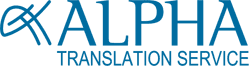Logo von Alpha Translation Service GmbH