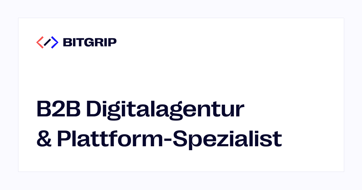 Logo von Bitgrip GmbH