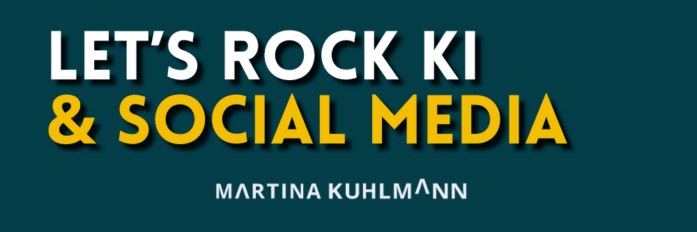Logo von Let's Rock KI by Martina Kuhlmann